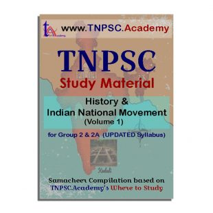 TNPSC History & Indian National Movement